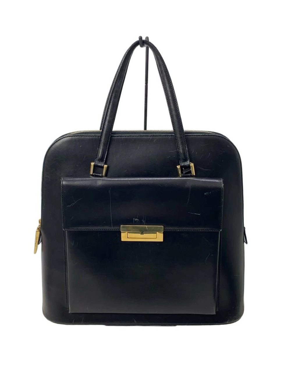 Salvatore Ferragamo Handbag Leather Black